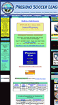 Mobile Screenshot of presidiosoccer.com